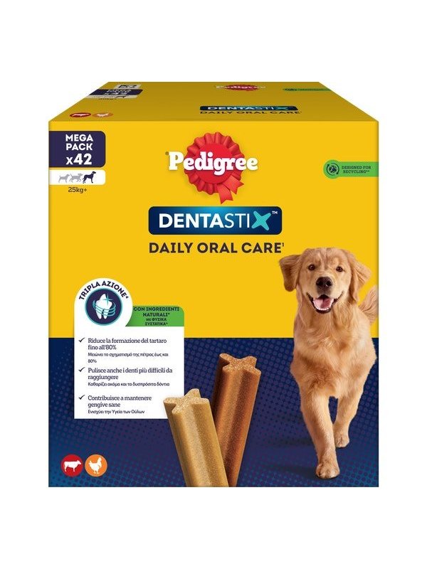 Dentastix Large +25Kg BigPack 42pz (1,62kg)