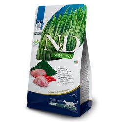N&D Adult Spirulina Agnello e Goji Grain Free crocchette gatto
