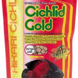 Hikari Cichlid Gold Mini 250g pellet colorante per ciclidi