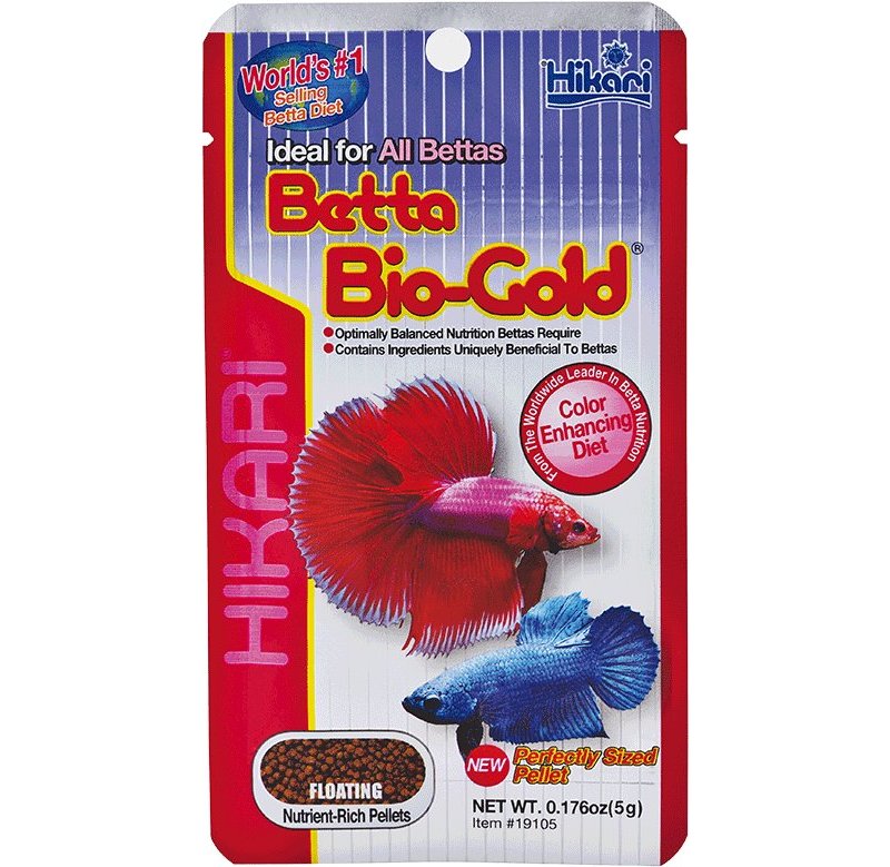 Hikari Betta Bio-Gold 20g micro granuli galleggianti per Betta