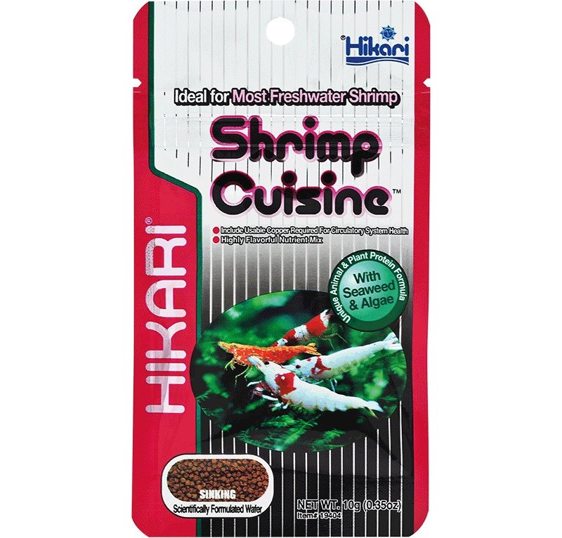 Hikari Tropical Shrimp Cuisine 10g micro pellet affondanti per caridine e gamberetti