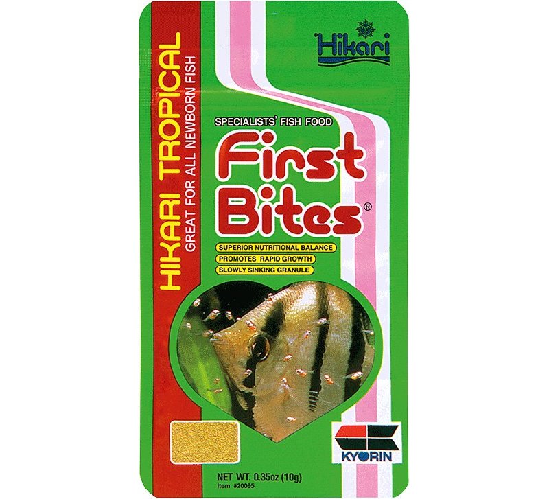 Hikari Tropical First Bites 10g mangime fine per avannotti e piccoli pesci