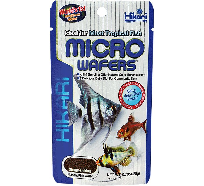 Hikari Tropical Micro Wafers 45g micro wafer completi per piccoli pesci tropicali