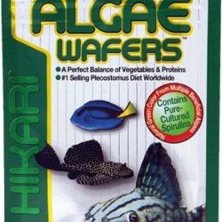 Hikari Tropical Algae Wafers 82g alimento vegetale in wafer affondanti per pesci da fondo