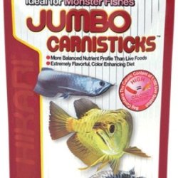 Hikari Tropical Jumbo Carnisticks 182g stick galleggianti per pesci carnivori grandi