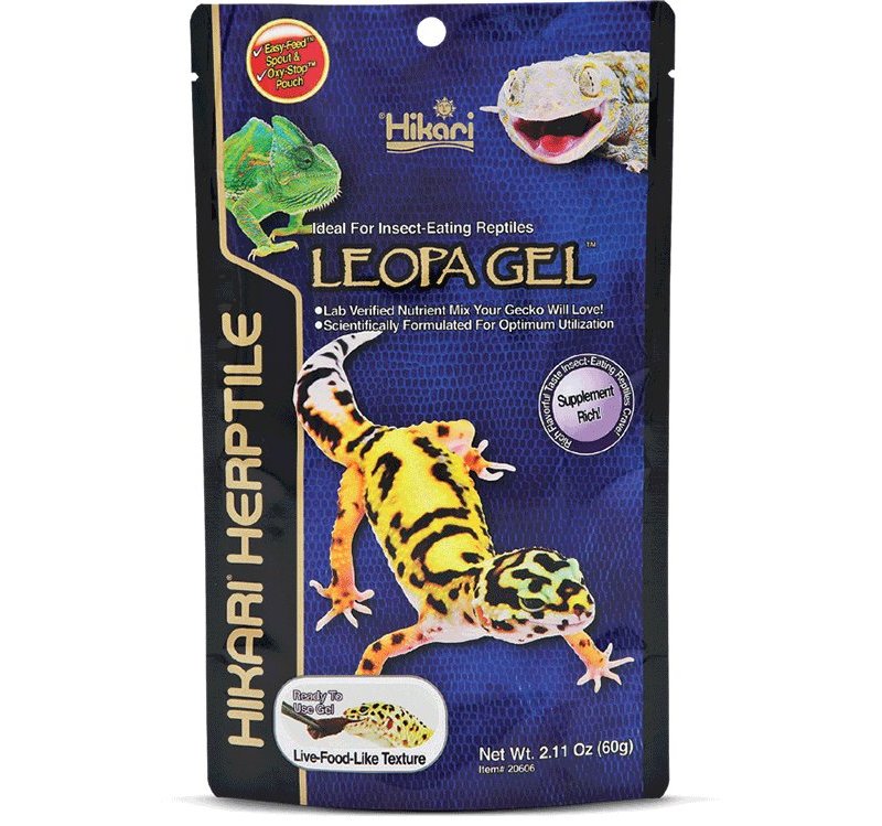 Hikari Reptile LeopaGel 60 Gr pasta pronta per gechi leopardini insettivori
