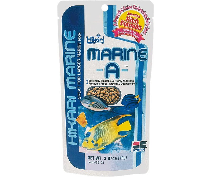 Hikari Marine Marine-a 110g granuli marini completi per pesci marini