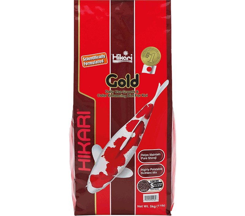 Hikari Gold Mini 500g pellet colorante per koi e pesci da laghetto