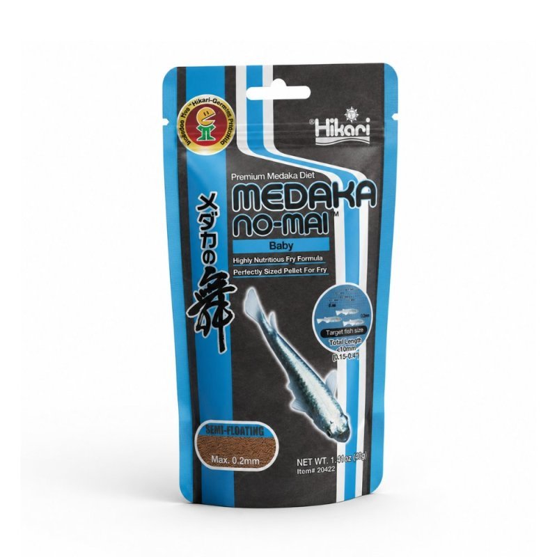 Hikari Medaka Mai Baby 40g micro alimento galleggiante per Medaka