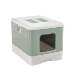 Ferplast Sahara lettiera chiusa per gatto verde chiaro