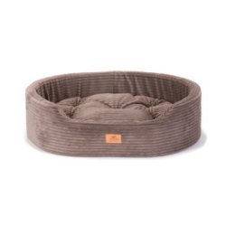 Ferplast Dandy Corduroy cuccia cuscino per cane e gatto colore grigio scuro
