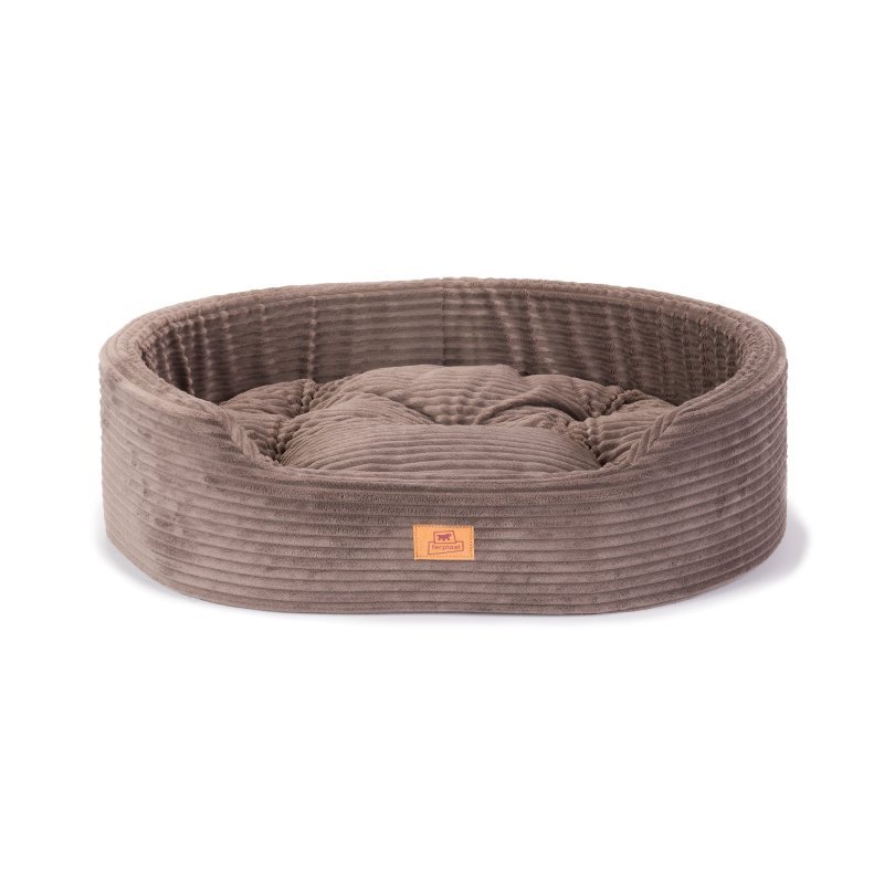 Ferplast Dandy Corduroy cuccia cuscino per cane e gatto colore grigio scuro