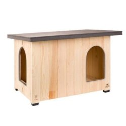 Ferplast Clickò 80 canile in legno per cani