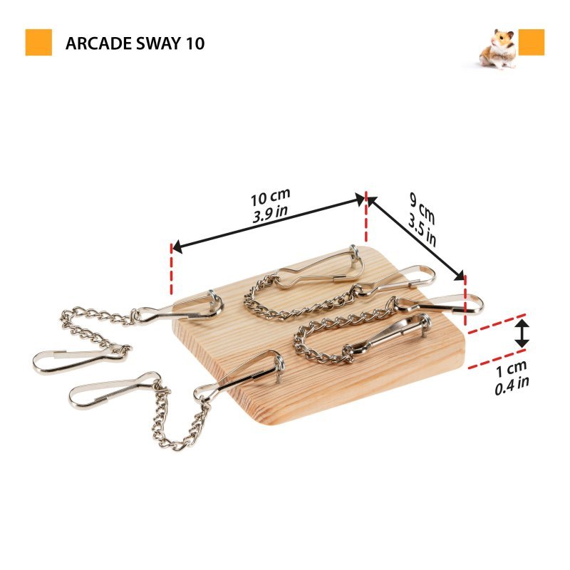 Ferplast Arcade Sway accessorio gioco per piccoli animali 10