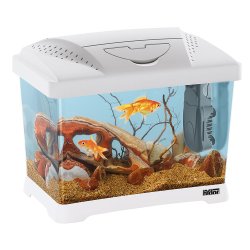 Hydor Capri Junior acquario 21 Lt bianco con filtro
