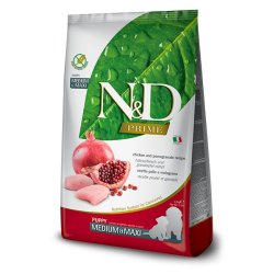 N&D Prime Puppy Pollo e Melograno Medium Maxi crocchette cucciolo
