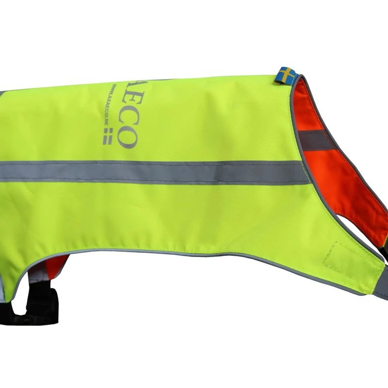Axaeco Gilet Trapper catarifrangente per cane