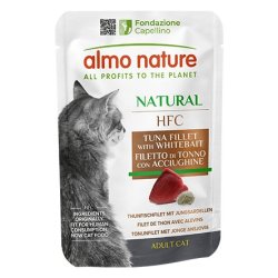 Almo Nature HFC Natural Tonno con Acciughine 55g busta gatto