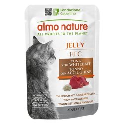 Almo Nature HFC Jelly Tonno con Acciughine 55g busta gatto