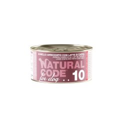 Natural Code 10 Agnello con latte di capra 90g umido cane