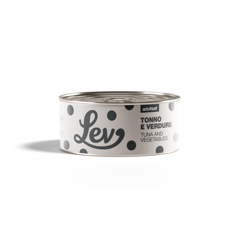 Lev Tonno e Verdure 140g umido gatto