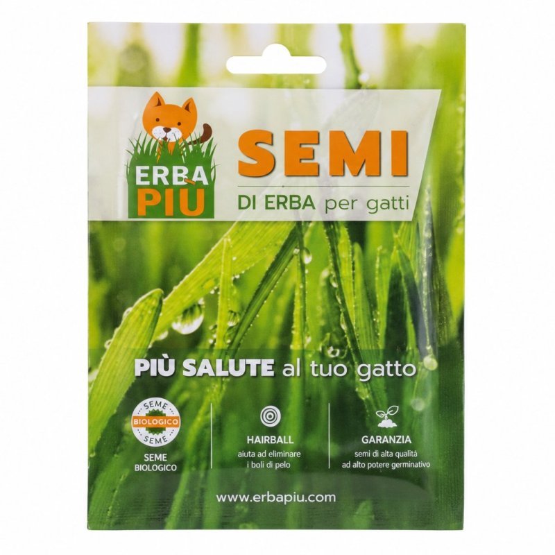 ERBAPIÚ Semi di Erba per Gatti