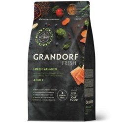 Grandorf Fresh Salmone con Patata Dolce Adult 2kg grain free gatto