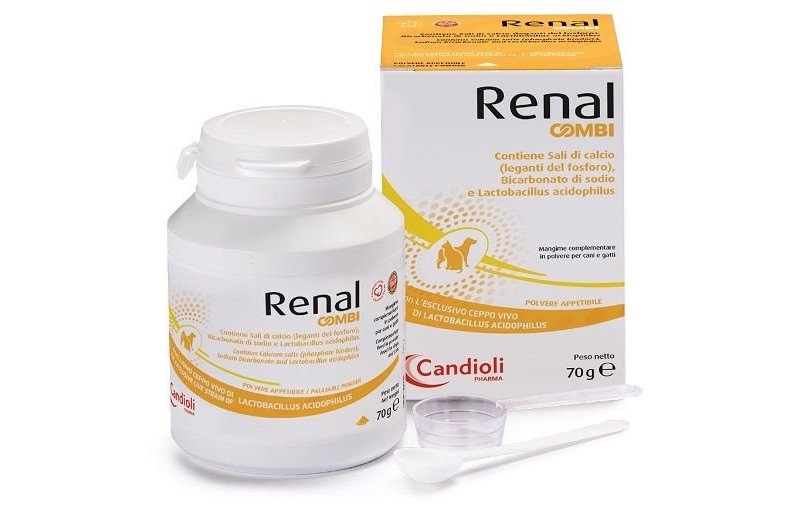 Candioli Renal Combi 70g integratore cane e gatto