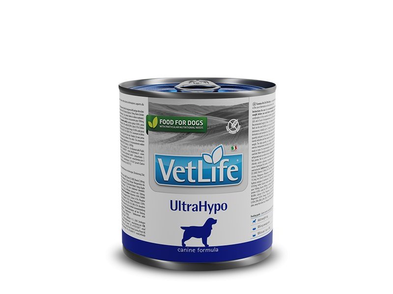 Vet Life Farmina UltraHypo 300g umido dietetico cane