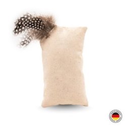 4cats Cuscino Natural rettangolare con 4catsnip gioco per gatti