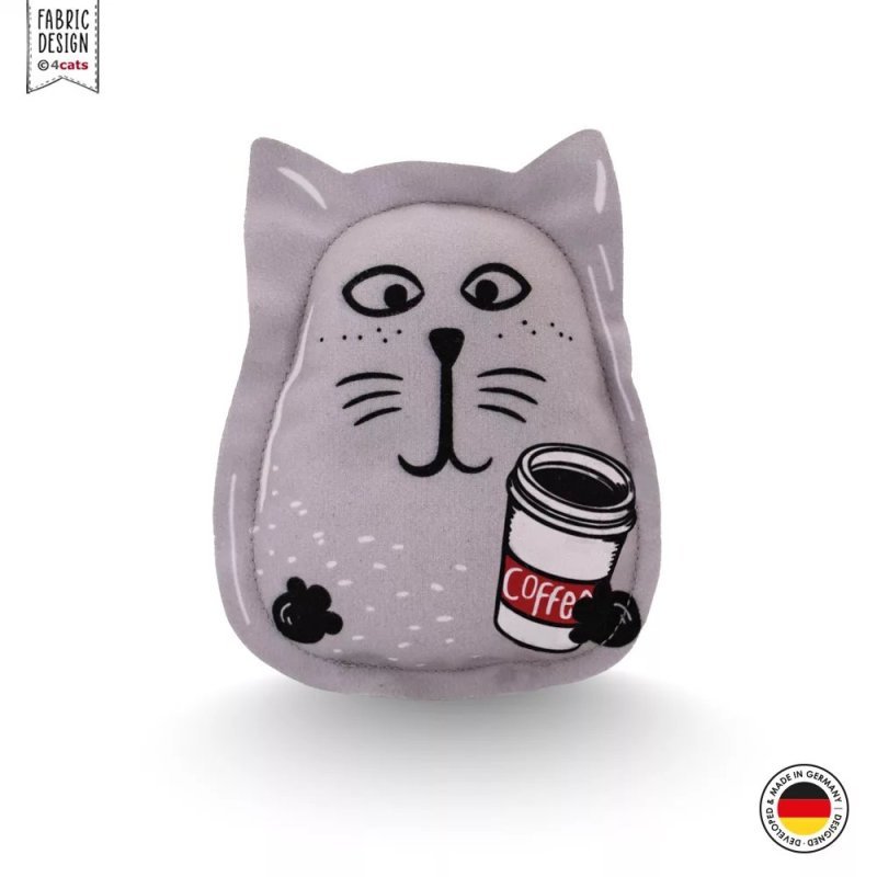 4cats Caffè con catnip e silver vine 17 cm gioco per gatti