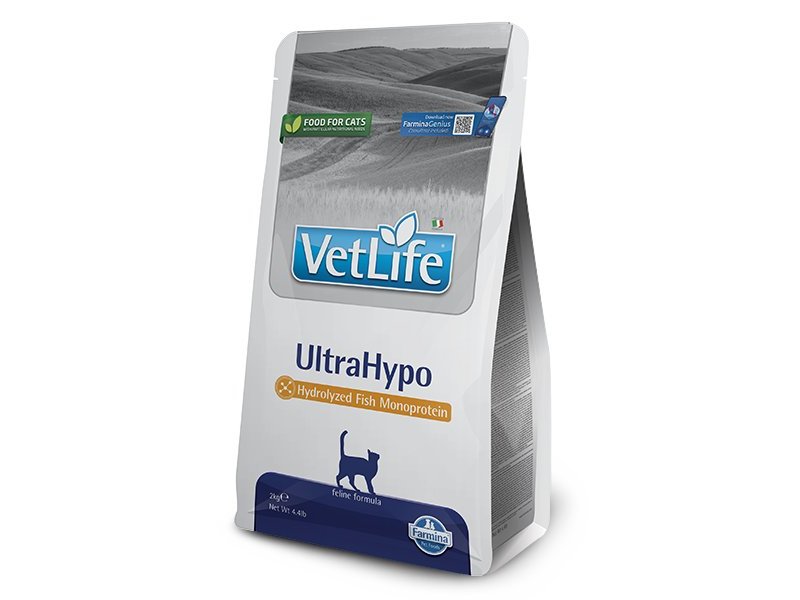 Vet Life Farmina UltraHypo crocchette dietetiche gatto
