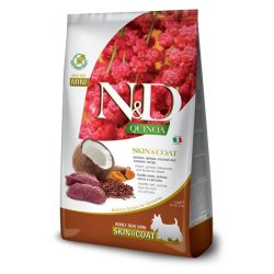 N&D Adult Mini Skin&Coat Cervo e Quinoa grain free crocchette cane