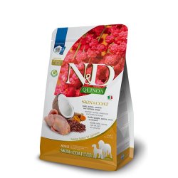 N&D Adult Skin & Coat Quaglia e Quinoa Medium Maxi grain free crocchette cane