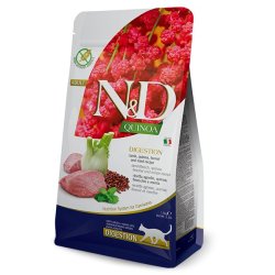 N&D Digestion Agnello, Quinoa, Finocchio e Menta Grain Free crocchette gatto