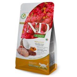 N&D Skin & Coat Quaglia e Quinoa Grain Free crocchette gatto