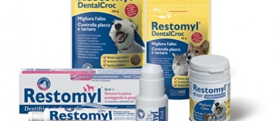 Restomyl: la linea alleata della corretta igiene orale di cani e gatti